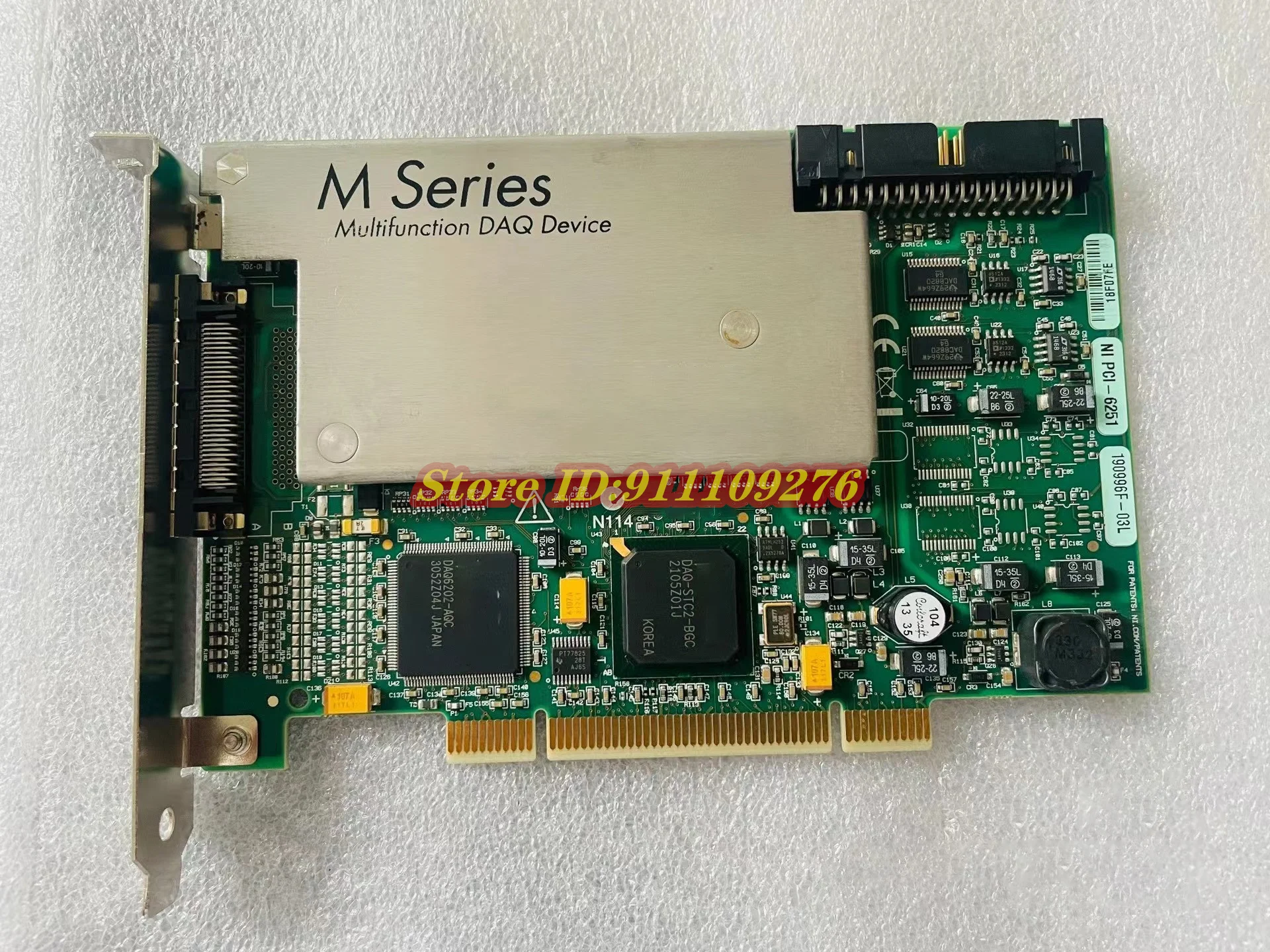 

Для карты NI DAQ, платы/оборудования сбора данных PCI-6251