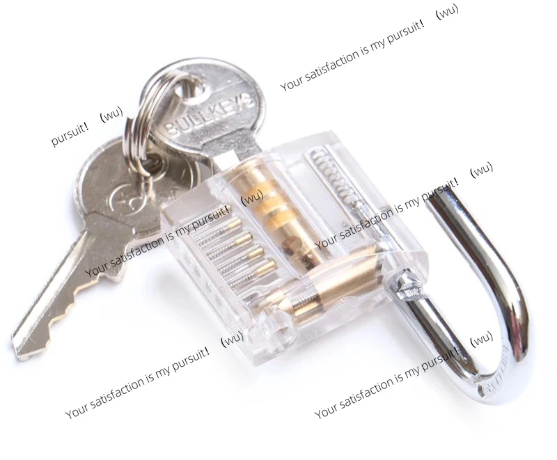

Transparent Lock Select Visible Profile Mini Exercise View Padlock Sling Locksmith Furniture Hardware Training Skills