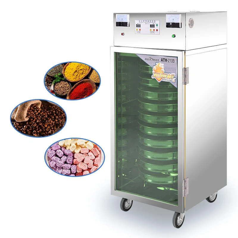 

Industrial Heat Dehydrator Machine Foods Dehydration Machine Beef Jerky Snacks Beans Accessories Heating Drying Machine