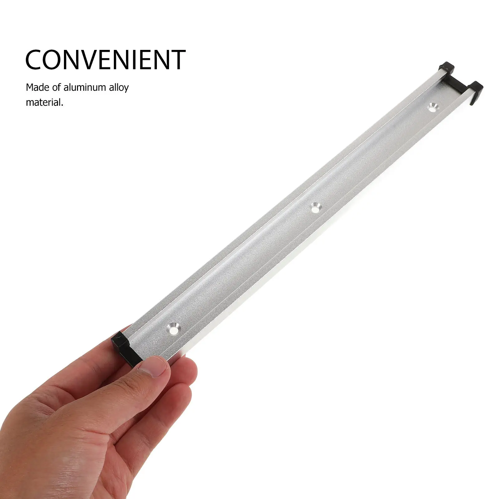 30-Type Sliding Track Circular Saw Table Aluminum Alloy Woodworking T-Slot Jig Fixtures DIY Router Sleds Rail Gravel Board Clips view 2
