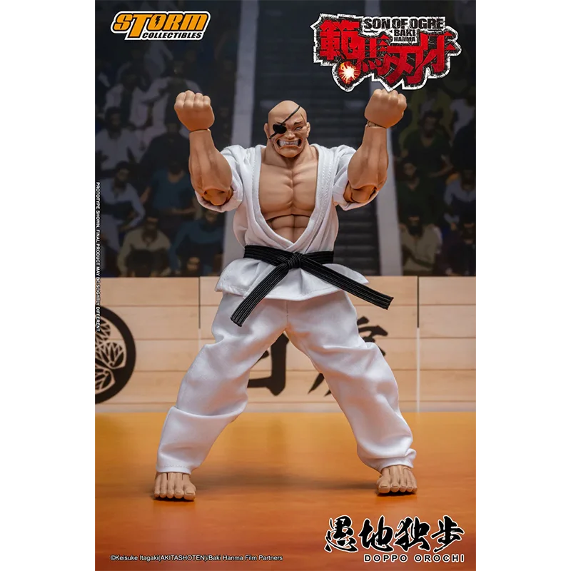 100% Original Storm Collectibles Baki Hanma Son of Ogre Doppo Orochi 1/12 Scale Anime Action Collection Figures Model Toys