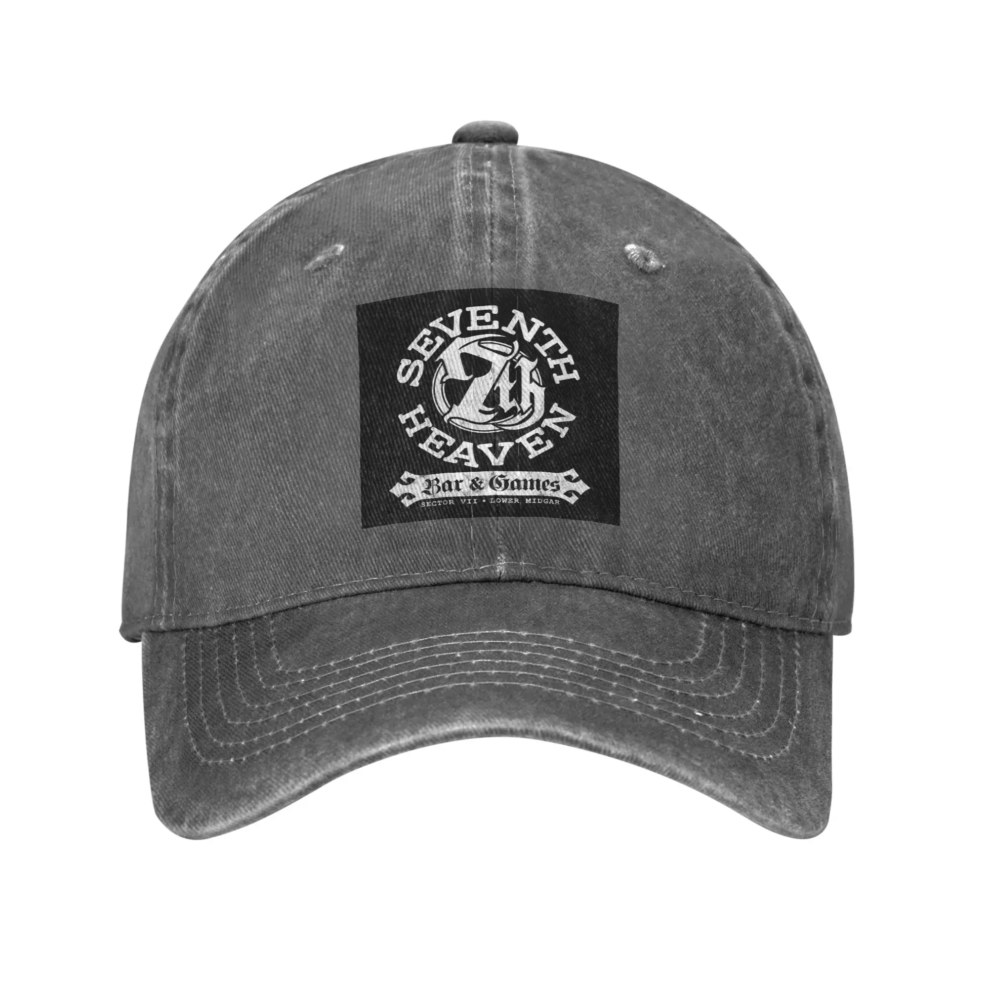 Sector 7 • Seventh Heaven Bar Denim Cap Casual Baseball Caps Adjustable Hat Summer Unisex Baseball Hats