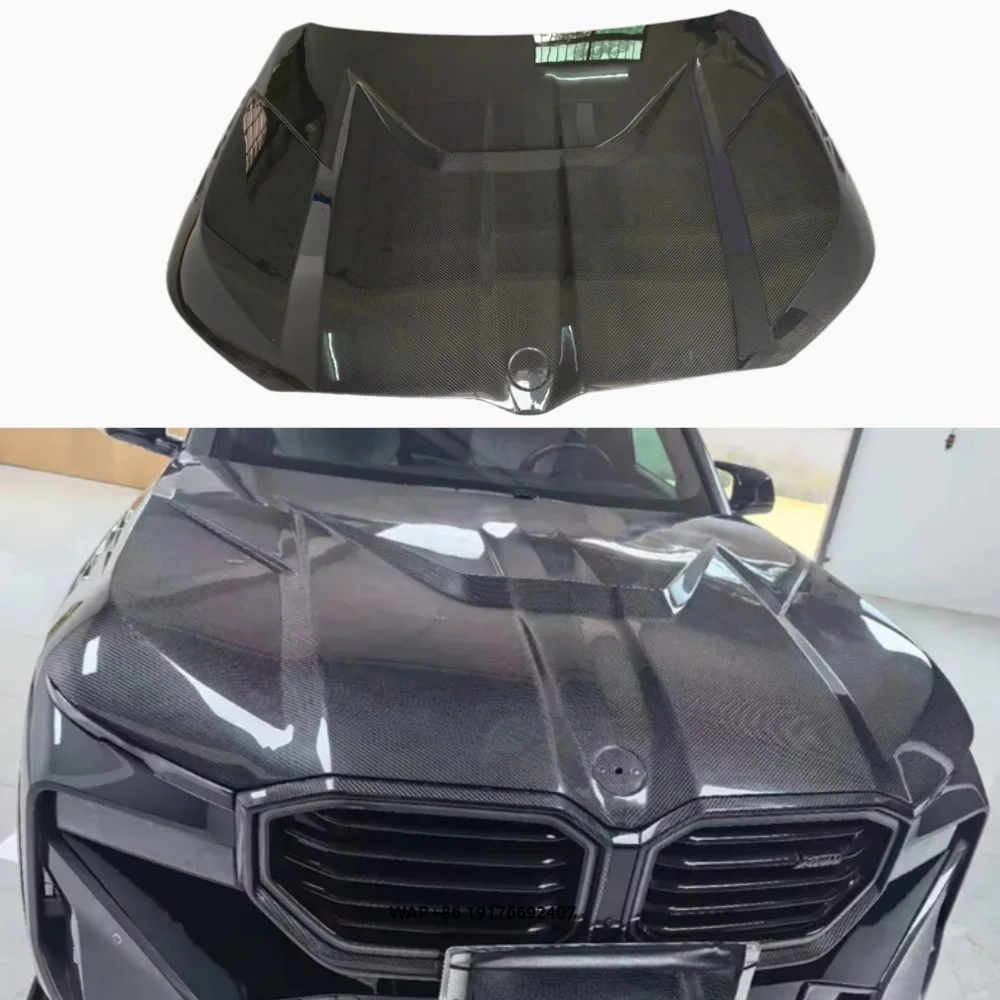 Engine Hood Body Kit for XM Upgraded LD Style Dry Carbon Fiber Lightweight Car Modification Parts