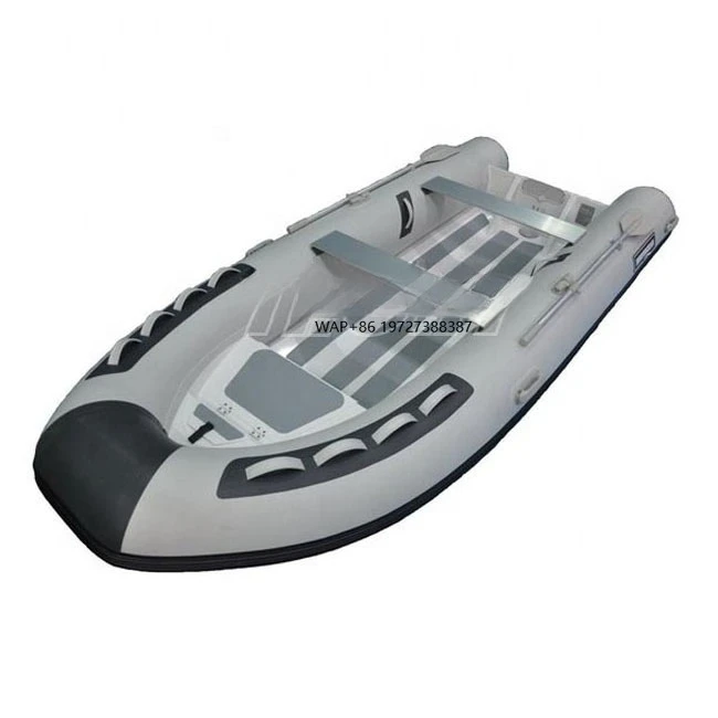 PVC/Hypalon 3.9m Aluminum Hull Floor Inflatable Zapcat Boat for Sale