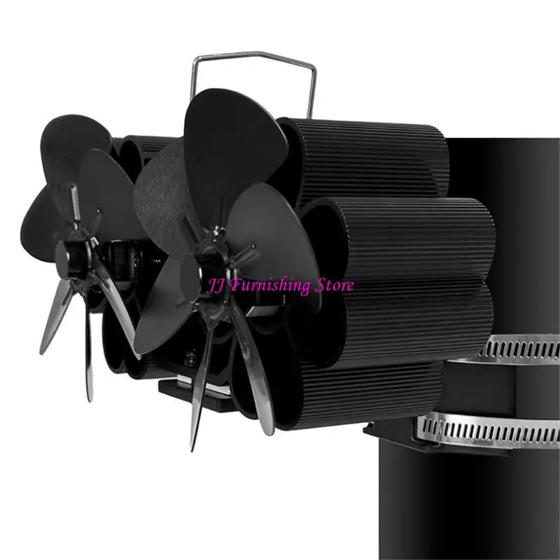 

A9LB Environmental Friendly Heat Powered Stove Fan Sustainable Heating Solution