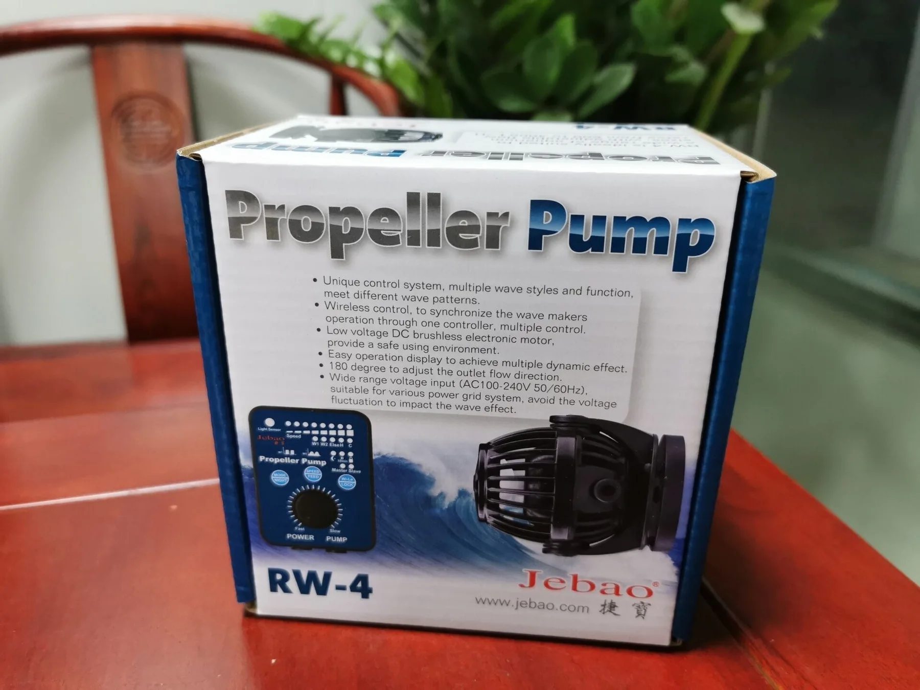 Jebao Wave Maker  RW4-20  SW2-15 OW10-50 Series  Water Pump With Controller for Marine Coral Reef Tank Jebao Wave Maker