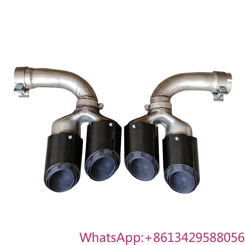 

2018-2024 Cayenne Coupe Tailpipe Exhaust Modification Four Outlet Carbon Fiber Throat New Upgrade Type