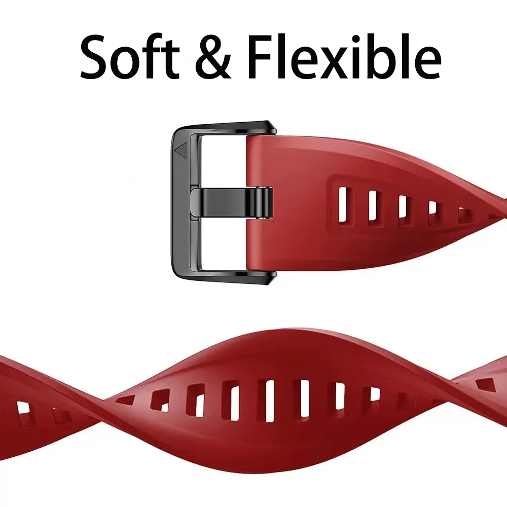 سيليكون QuickFit حزام الساعات 22/26 مللي متر ل Garmin ساعة Quatix 8-51/47 مللي متر Forerunner 970 النسب MK1 عادية Smartwatch اكسسوارات