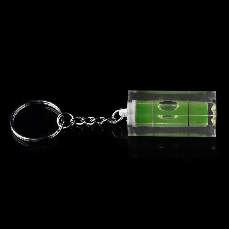 Mini Professional Square Spirit Level for Key Ring for Key Chain Tool Gadget Fit For Photo Wall Hanging