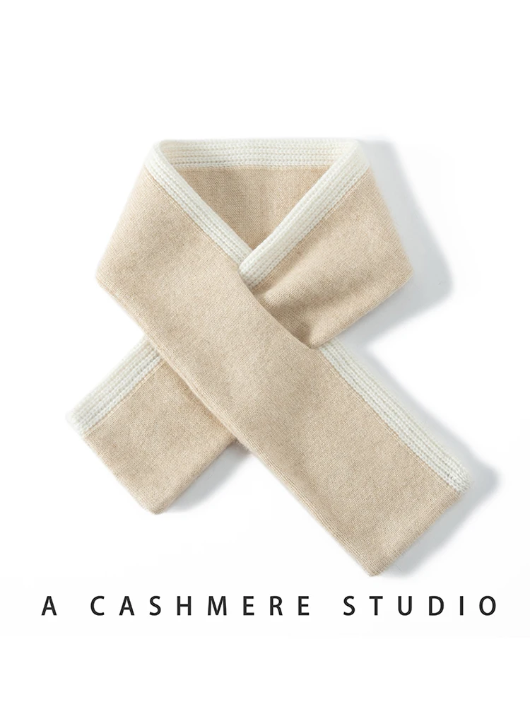 thiened-camere-knitted-small-scarf-breathable-warm-pure-color-versatile-winter-spring-autumn-season-women's-long-rectangl