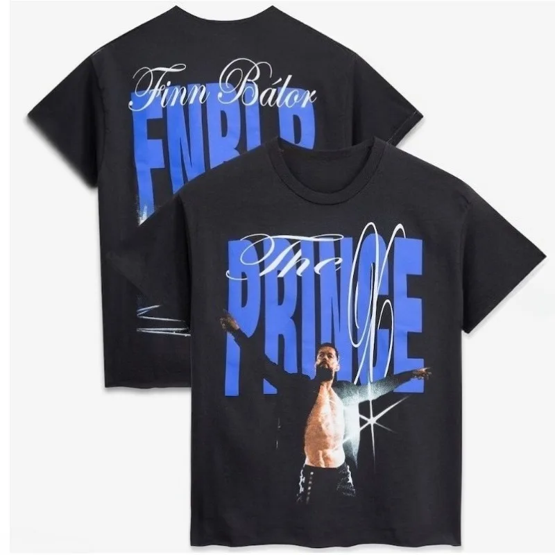 Camiseta Unisex Finn Balor Merch 2026, Camisetas de Manga Corta para Hombre, Ropa de Moda, Camisetas Casuales Y2K