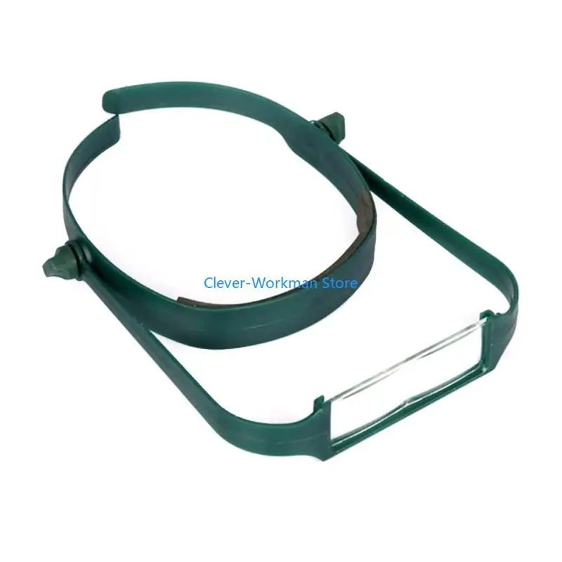 

24TD Portable Headband Glass Headband Magnifier Lightweight Glass Versatile Tool for Homes & Office Use