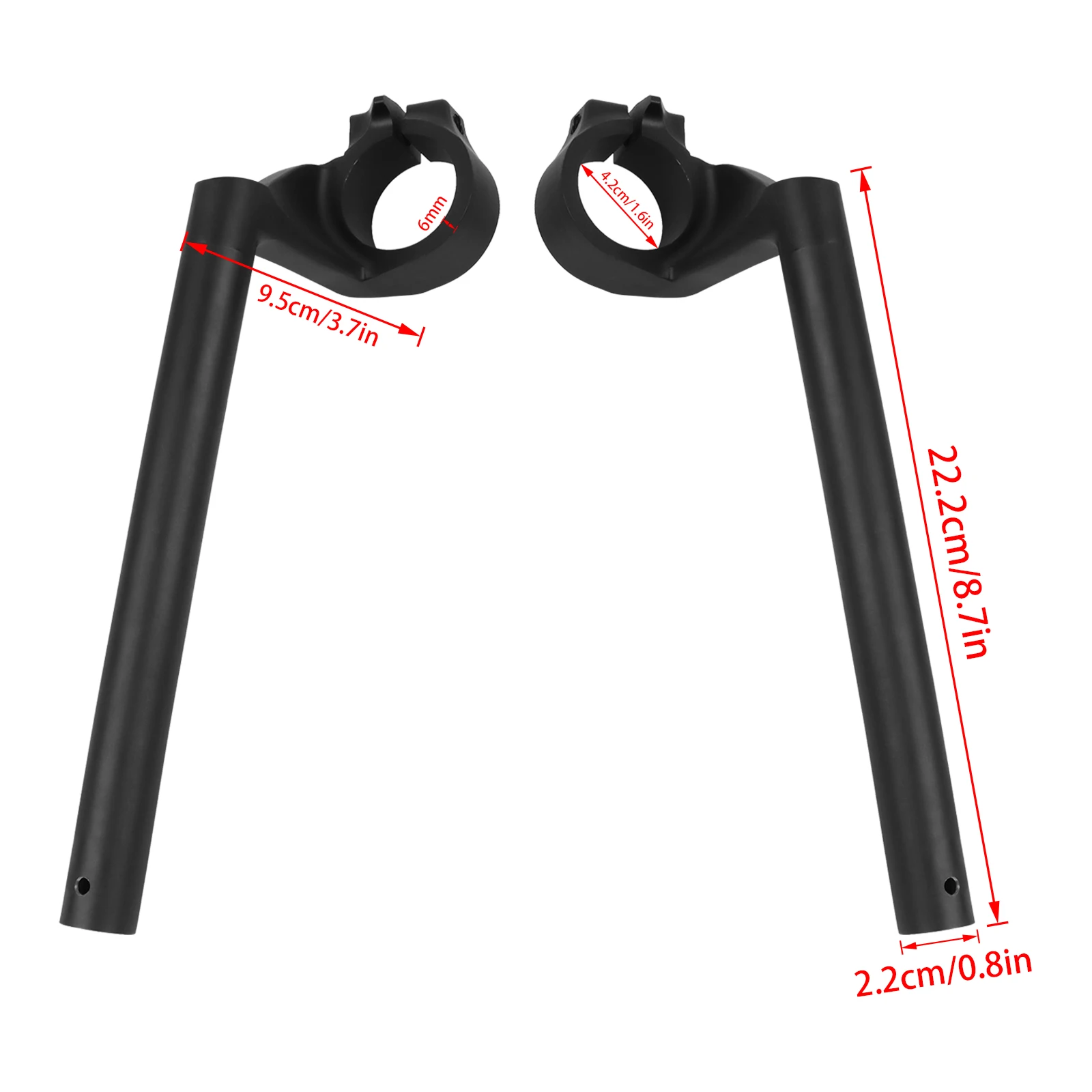 For Honda CBR500R CBR 500 R CBR500 R 2019 2020 2021 42mm Motorcycle Fork Tube Clip-On Handlebars Clip Ons Handle Bar Grips