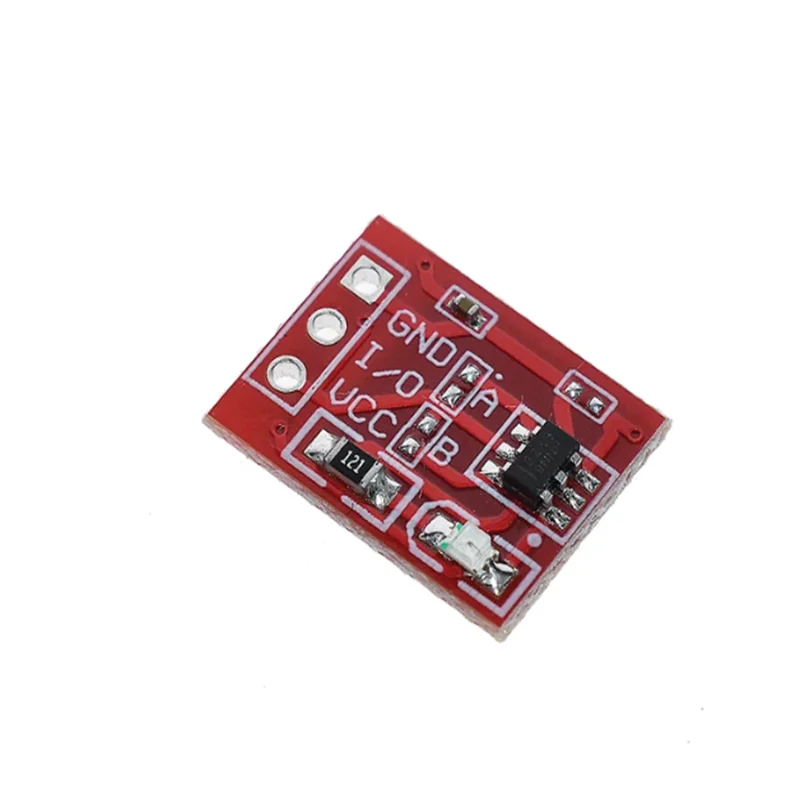 5PCS TTP223 Touch Key Switch Module Touching Button Self-Locking/No-Locking Capacitive Switches Single Channel Reconstruction