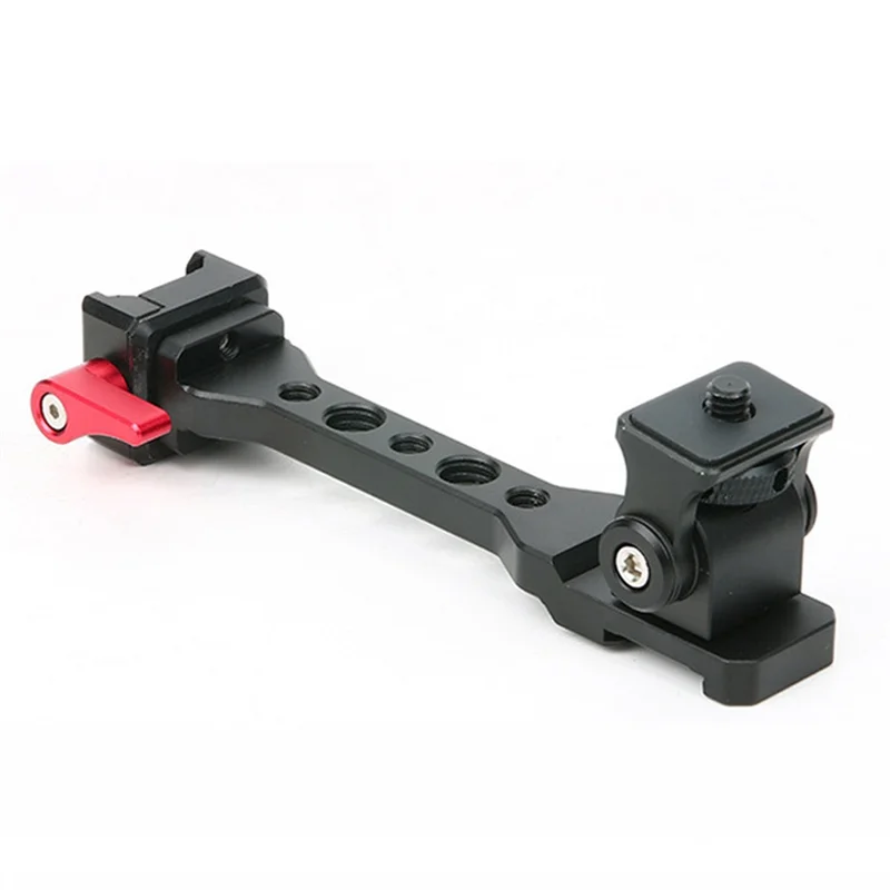 ABSQ-Adjustable 360° Rotation Monitor Mount With Cold Shoe 1/4