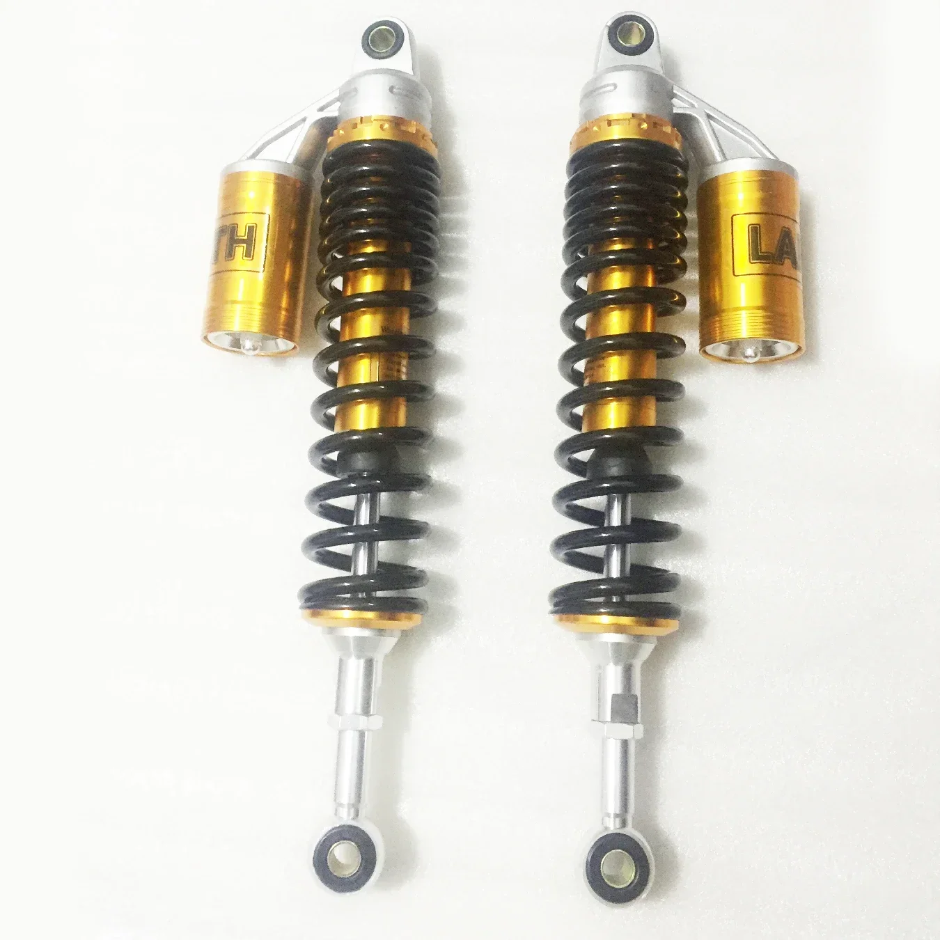 Universal 8mm Spring 370mm 380mm 390mm Motorcycle Air Shock Absorbers Suspension for Honda Yamaha Suzuki Kawasaki  ATV