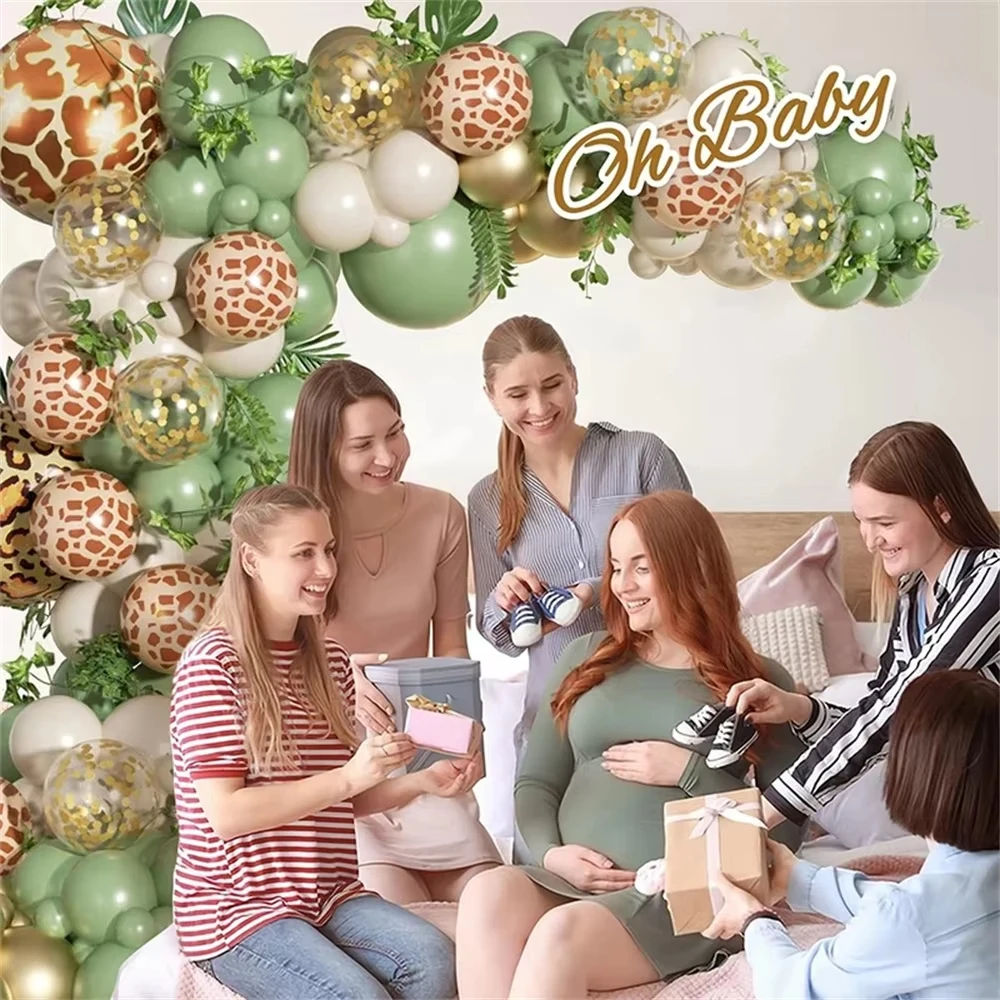 20 szt. Balonów z nadrukiem ży – Baby Nursery Jungle Theme recenzja i cena
