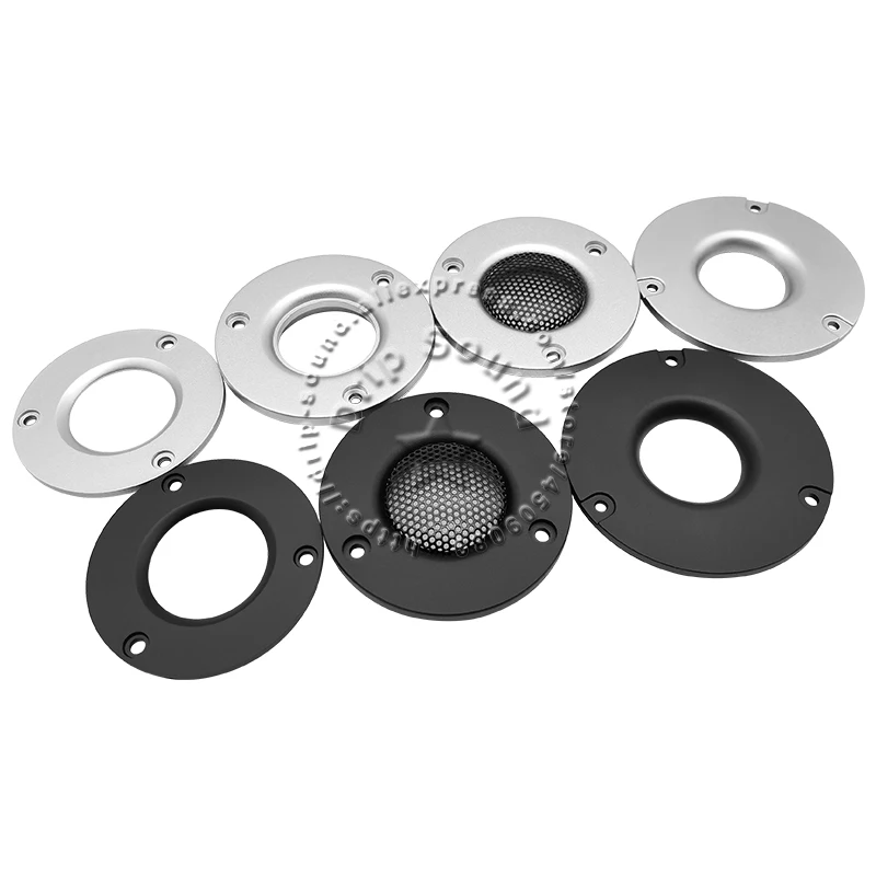 لوحة غطاء مكبر صوت 3 بوصة ، مكبر صوت دائري مزخرف ، لوحة ثابتة ، فتحة 30.8 مللي متر ، OD80mm