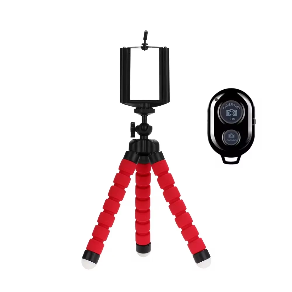 Tripods For Phone Mobile Camera Holder Clip Smartphone Monopod Tripe Stand Octopus Mini Tripod Stativ With Remote