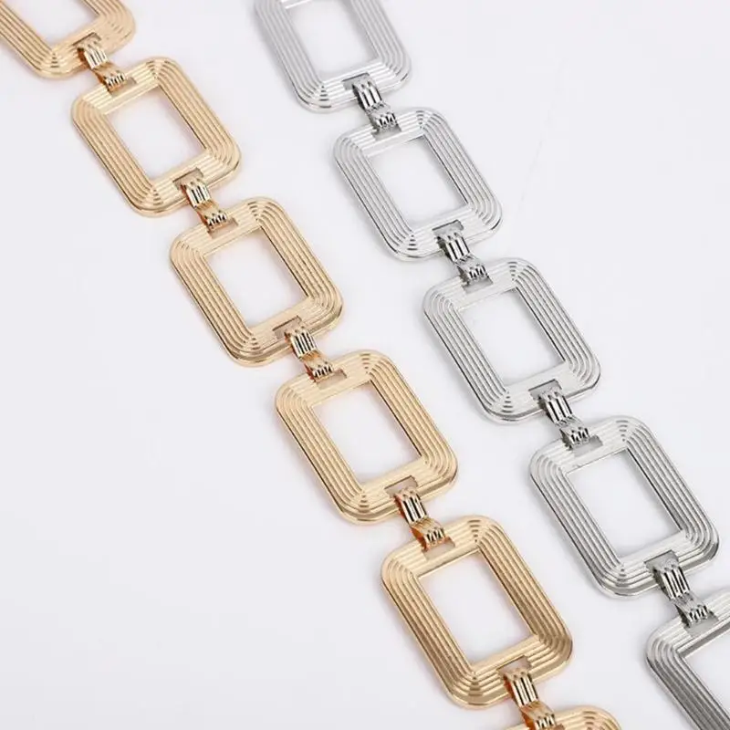 652F حزام سلسلة معدنية عصري مناسب للملابس اليومية للرقص الشرقي #1