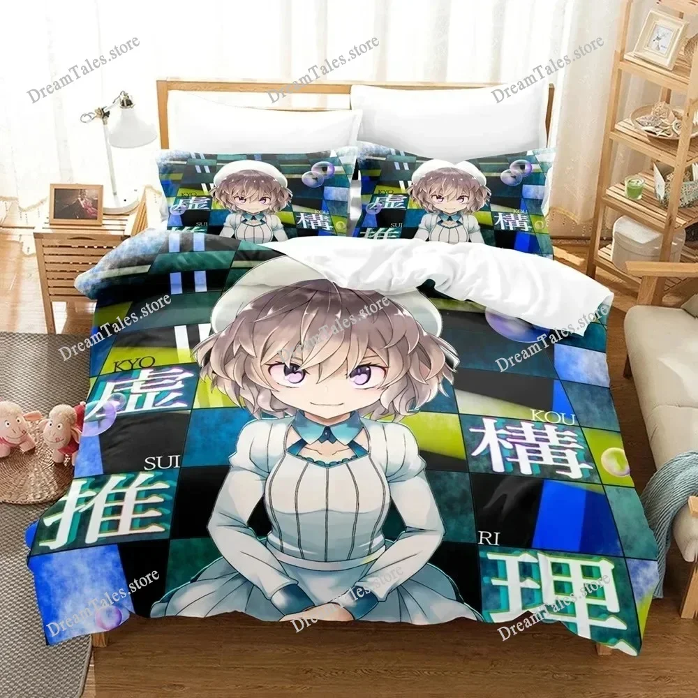 

3D Anime InSpectre Fictitious Reasoning Bedding Sets Duvet Cover Set with Pillowcase Twin Full Queen King Bedclothes Bed Linen