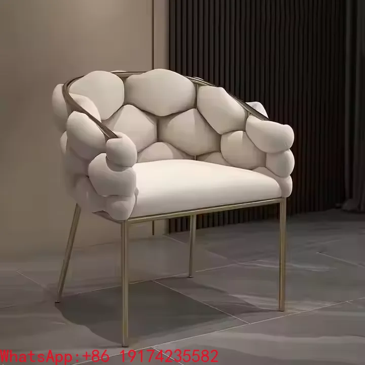 

Nordic Style Premium Leisure Chair Simple Modern Design Luxury Home Milk Tea Shop Coffee Shop Living Room Chairs