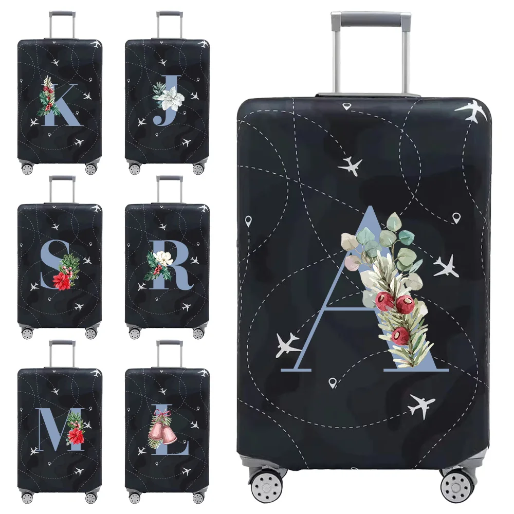 

Travel Bag Dust Cover Elastic Dust Cover Travel Bag Dust Cover Blue Letter Series 18-32 Inches Wear-resistant Multiple Styles