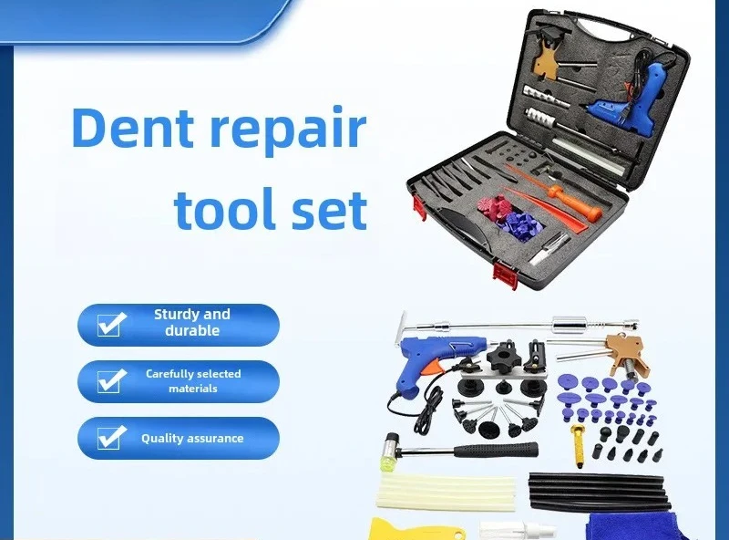Car bump repair and shaping tool set box