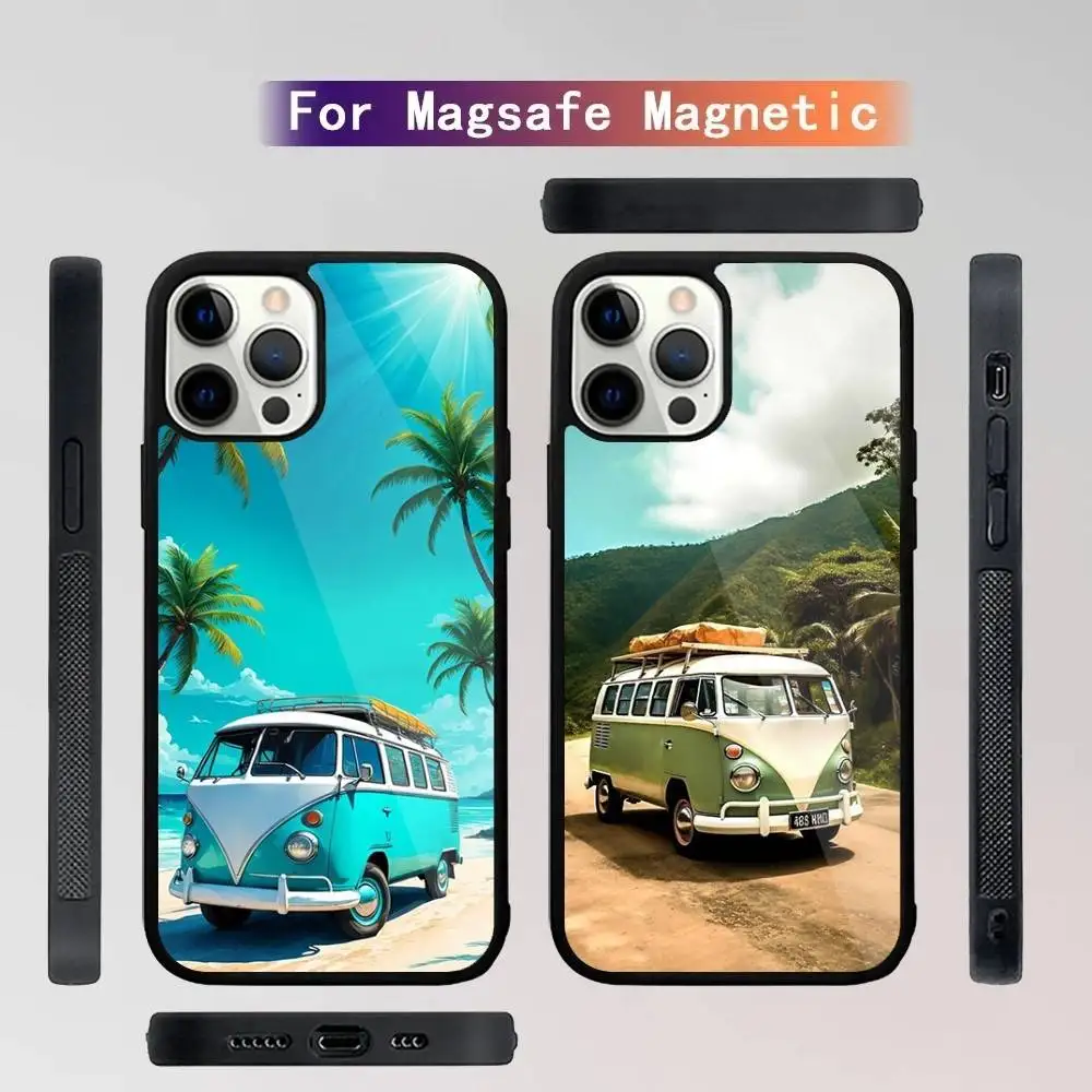

C-Combi V-Van S-Surfs Phone Case For iPhone 16,15,14,13,12,11,Plus,Pro,Max Mini Magsafe Magnetic Wireless Charging