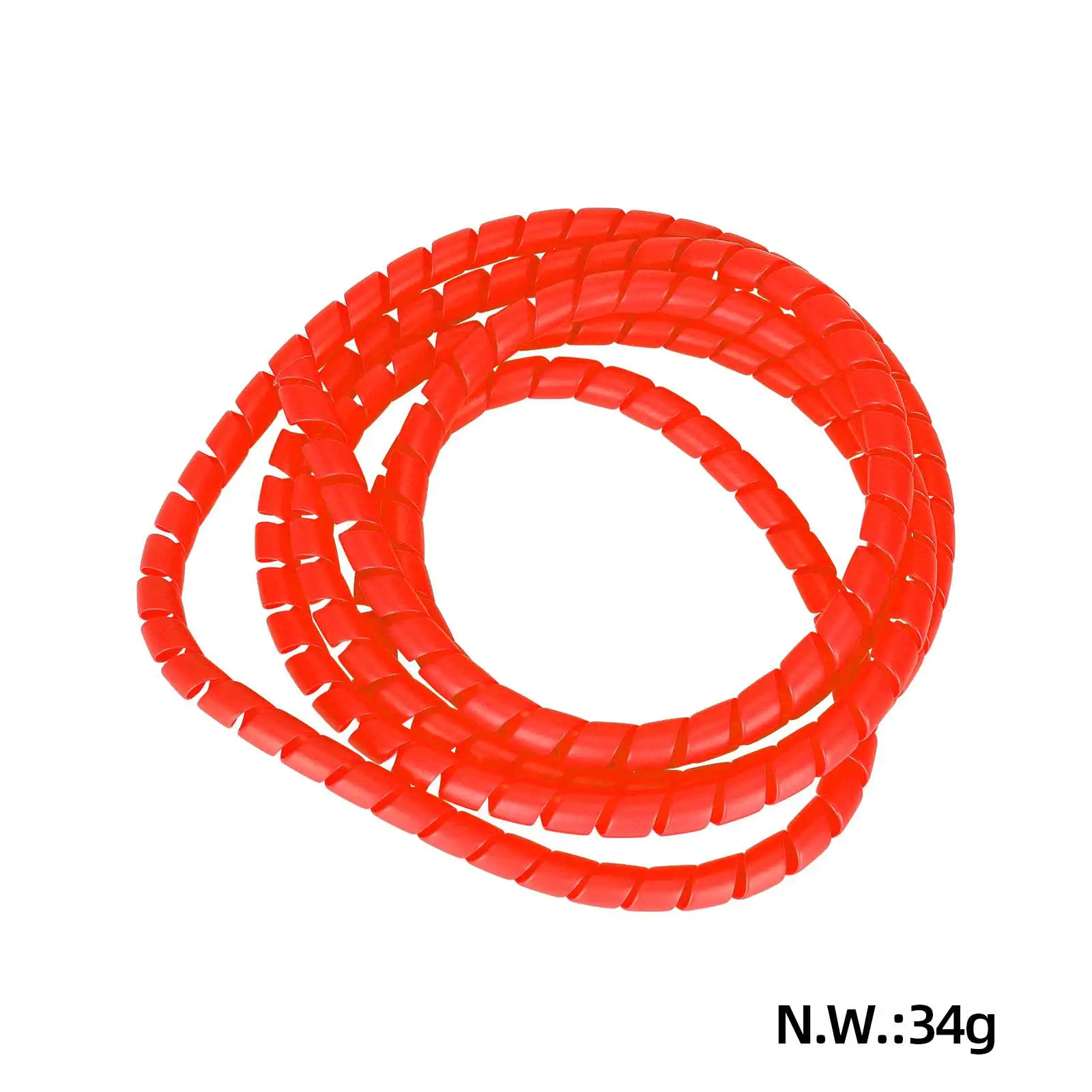 8mmx2m Spiral Cable Wrap Winding Wire Manager Electric Scooter Brake Cable Organizer PP Wire Protective Sleeve Cover Tube