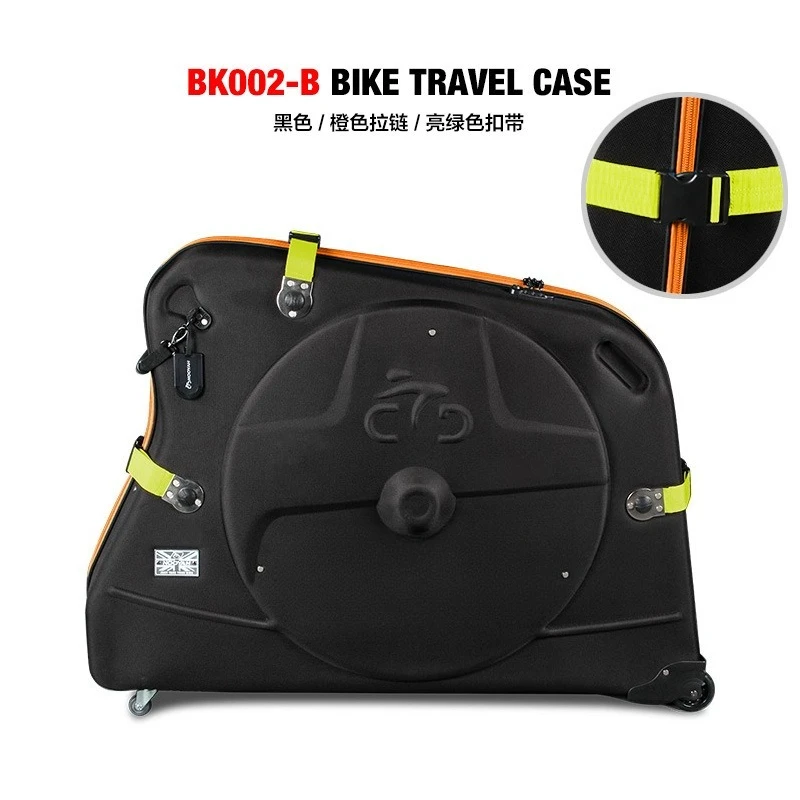 Bicycle check box upgraded thickened EVA hard shell loading box loading car bag, mountain road packaging