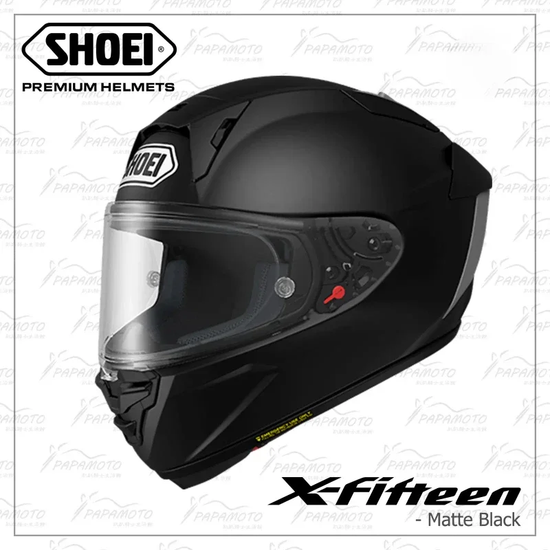 Shoei X-Fifteen Matte Black Full Face Helmet X-SPR Pro X-15 X15 Motorcycle Helmets Riding Motocross Racing Motobike Helmet