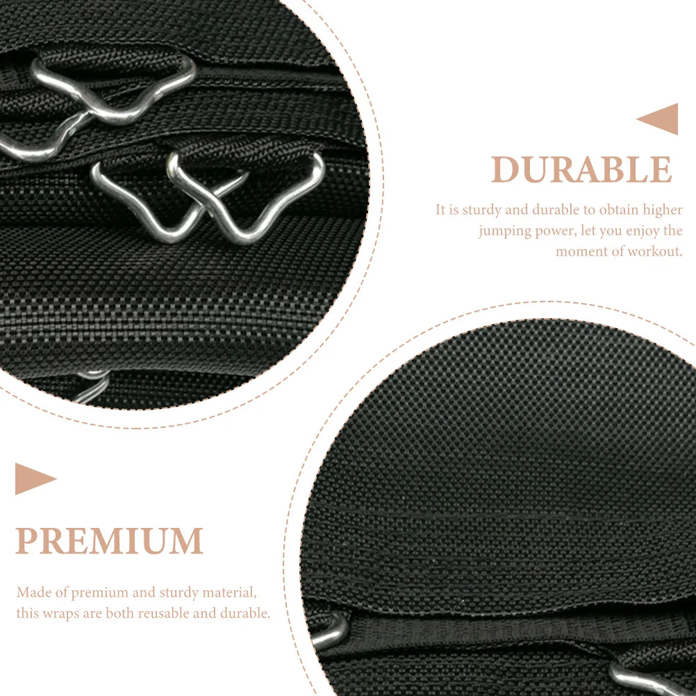 

40Sets Trampoline Triangle Buckles High Strength Iron Parts Galvanized Finish Replaceable Buckles for Jumping Bed Accessories