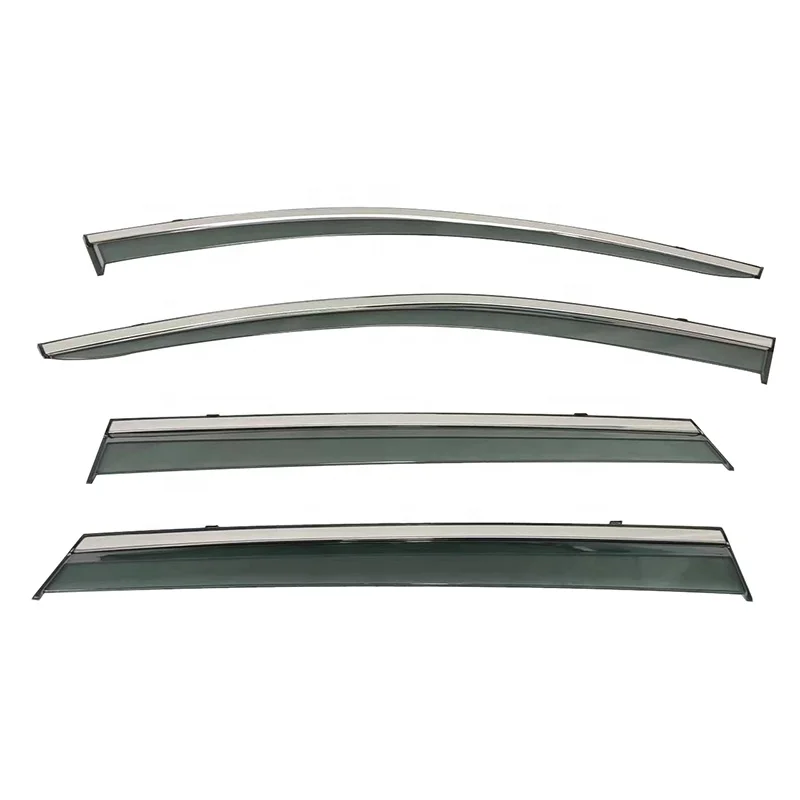 Direct Fit Window Visor Wind Deflector For HYUNDAI TUCSON 2015 -2018 Injection with Stainless Steel Premium PC Material