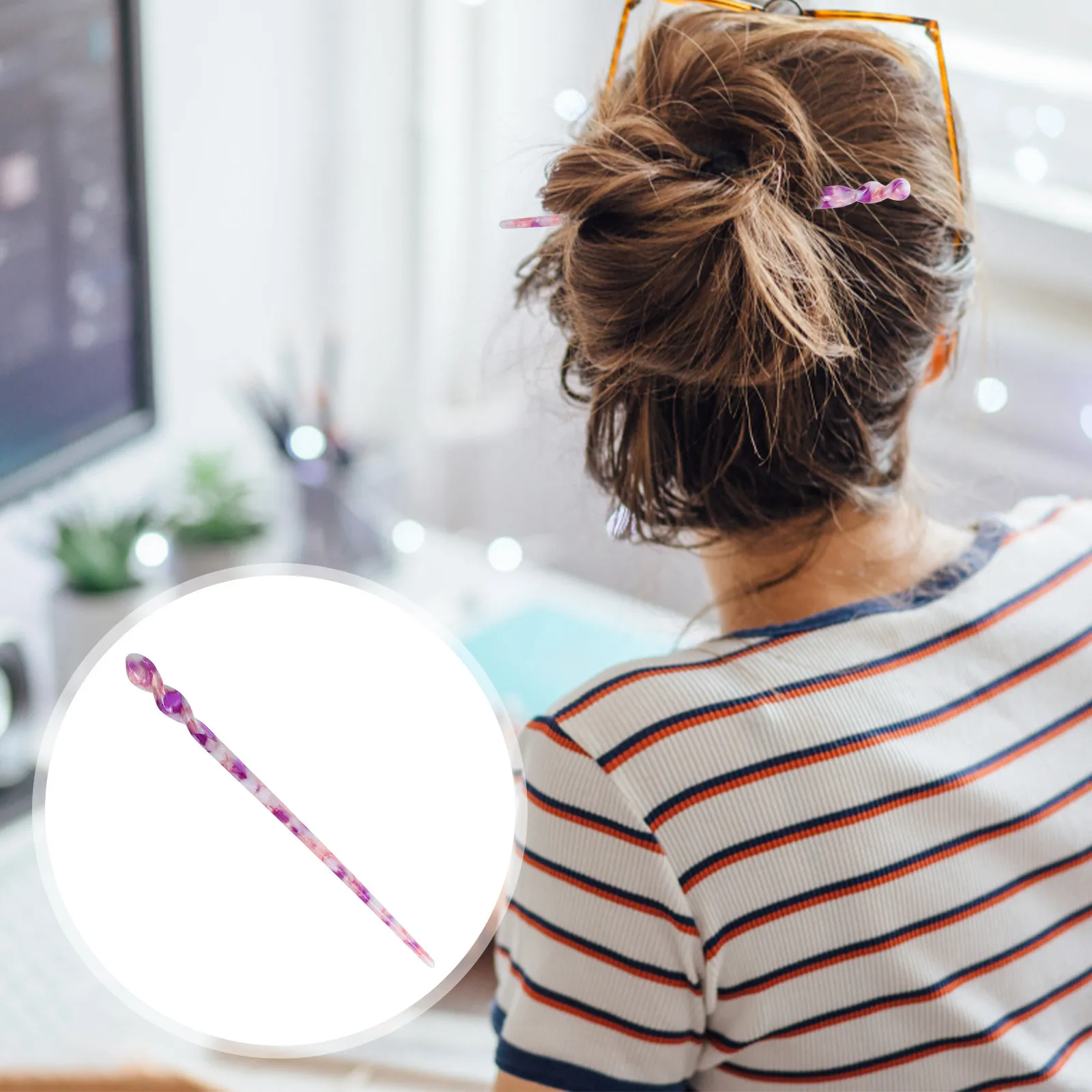 

Премиальные шпильки для волос для женщин: гладкие заколки-палочки в винтажном стиле для пучка, с сильной фиксацией, для повседневного использования, вечеринок и торжественных мероприятий