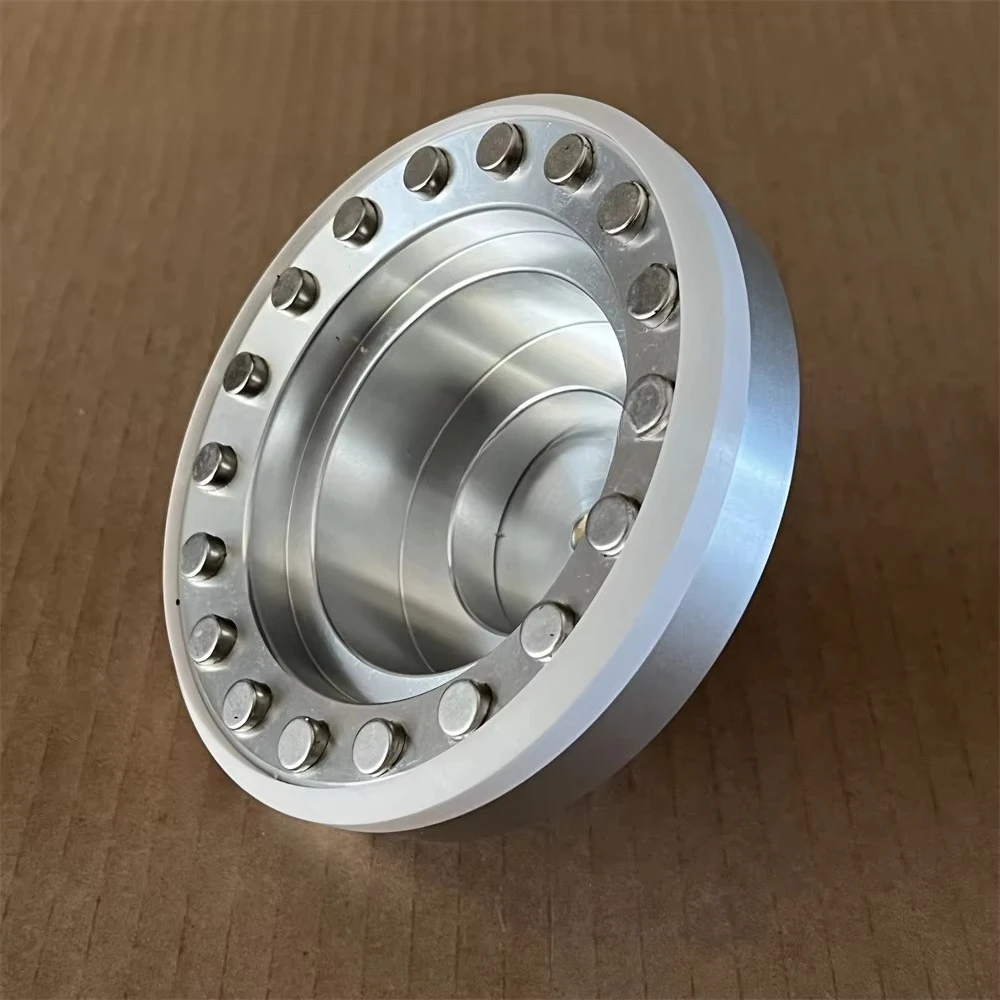 140x130x12mm Aluminum Ink Cup Manual Pad Printer Ink Tank With Ceramic Ring RJ1 Spare Repair Part