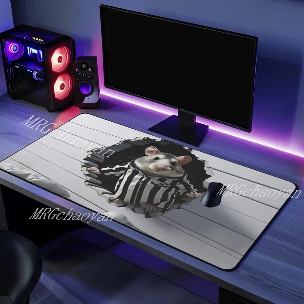 

Очаровательный коврик для мыши с котом — XXL Cute Kitty игровой настольный коврик для девочек, нескользящие мягкие поверхностные компьютерные коврики для офиса и дома