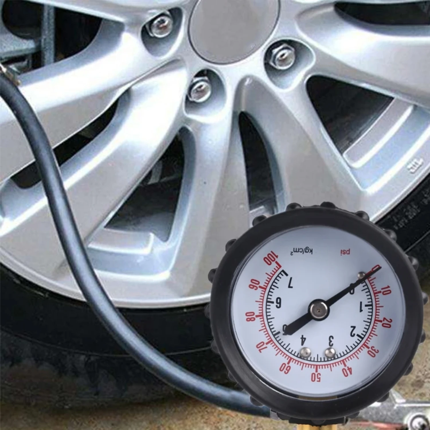 Professional Rapid Air Down Tire Deflator Pressure Gauge 100Psi