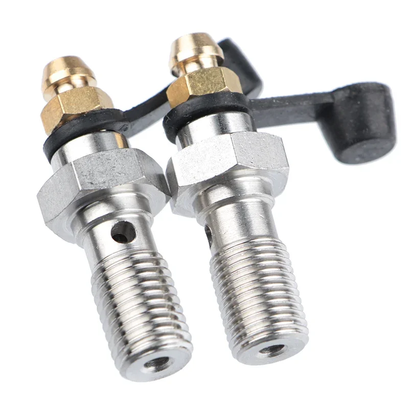 M10 x 1,25 mm M10 x 1,0 mm Uniwersalna śruba Banjo Śruba odpowietrzająca zacisk hamulca / zacisk hamulca do motocyklowej pompy hamulcowej