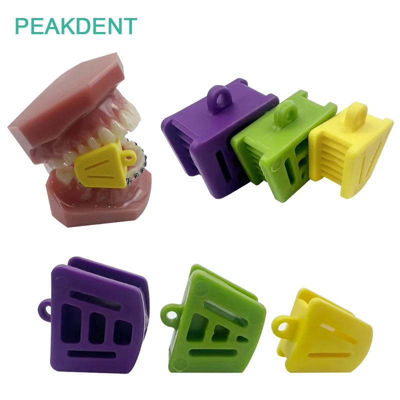 

3Pcs/set Dental Bite Block Oral Occlusal Pad Mouth Opener Props Cheek Retractor Rubber Cushion S M L Dentistry Tools