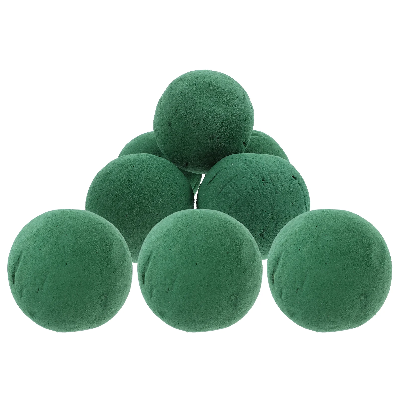 

8 Pcs Simulated Flower Ball Arrangement Absorbent Foam Sponge Bubble Circle Floral Dried Mud Block