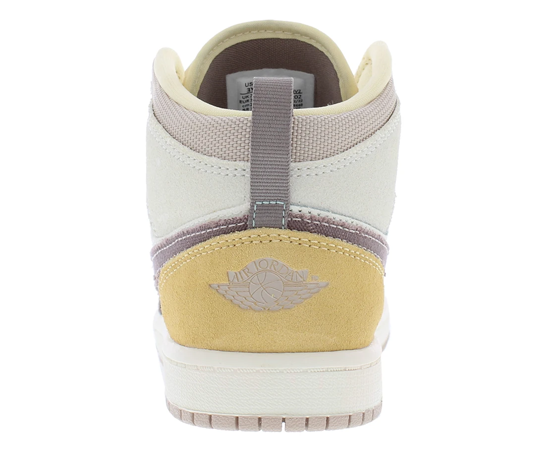 

Nike Jordan 1 Mid SE Craft PS Girls Shoes