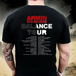 ARMIN VAN BUUREN BLAH 100% Cotton T-Shirt Dj Hip Hop Streetwear Tshirt Men Casual Fashion Trance Music Fans T Shirt Unisex Tops