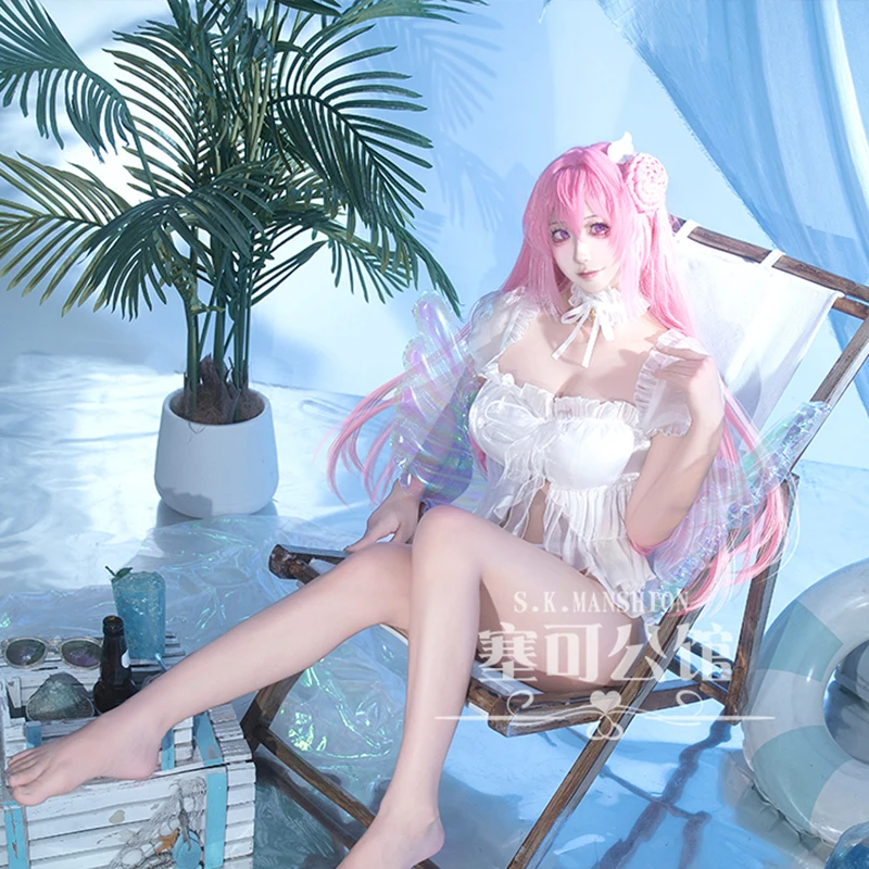 لعبة جديدة NIKKE آلهة النصر دوروثي ‌   تأثيري حلي فتاة ملابس السباحة أعلى السروال مجموعة مثير بيكيني ملابس السباحة الموحدة