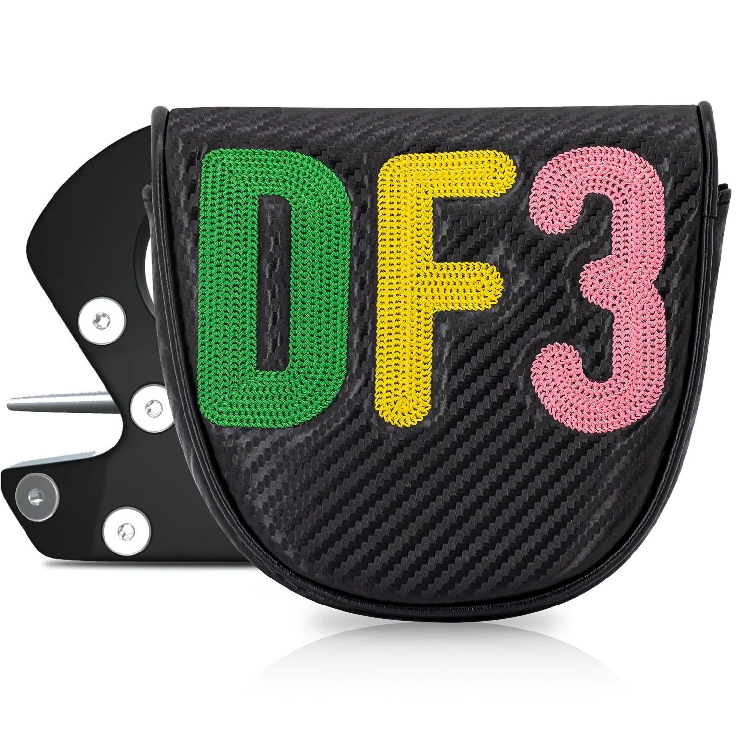 

Устойчивый к царапинам чехол для клюшки для гольфа DF3 — прочный синтетический защитный дизайн для полноразмерных утюгов и водителей