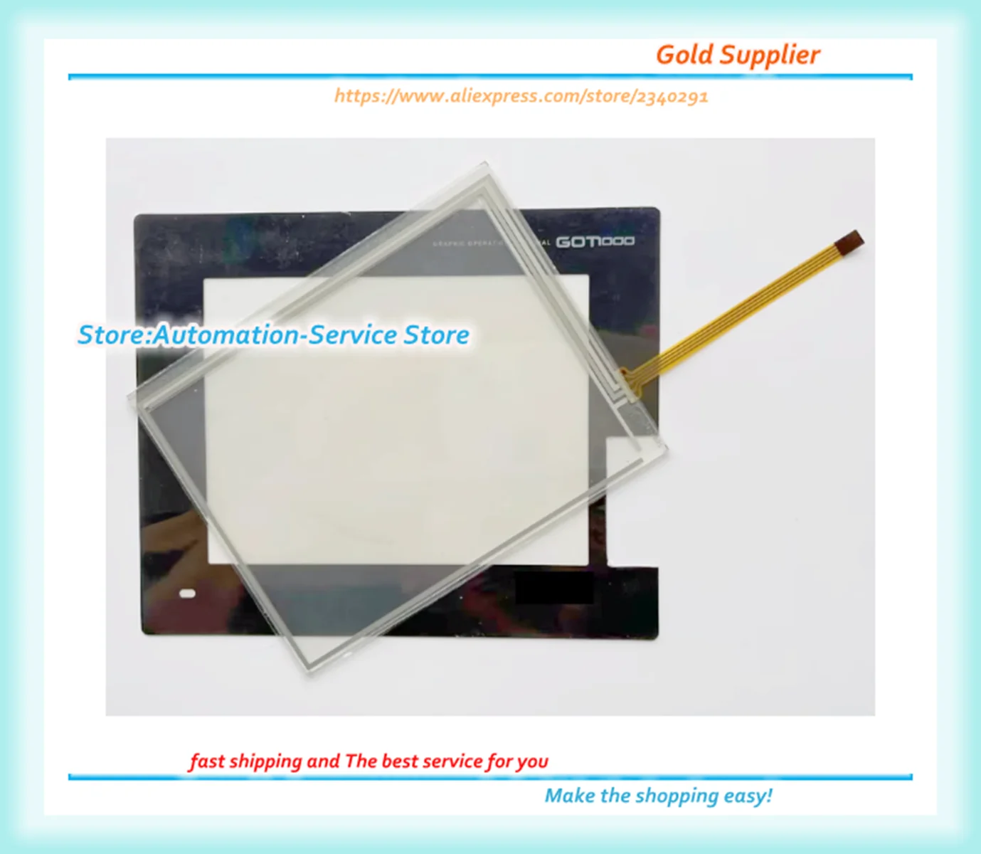 GT1455-QTBD หน้าจอสัมผัส GT1450-QLBD GT1450-QMBD กระจกใหม่