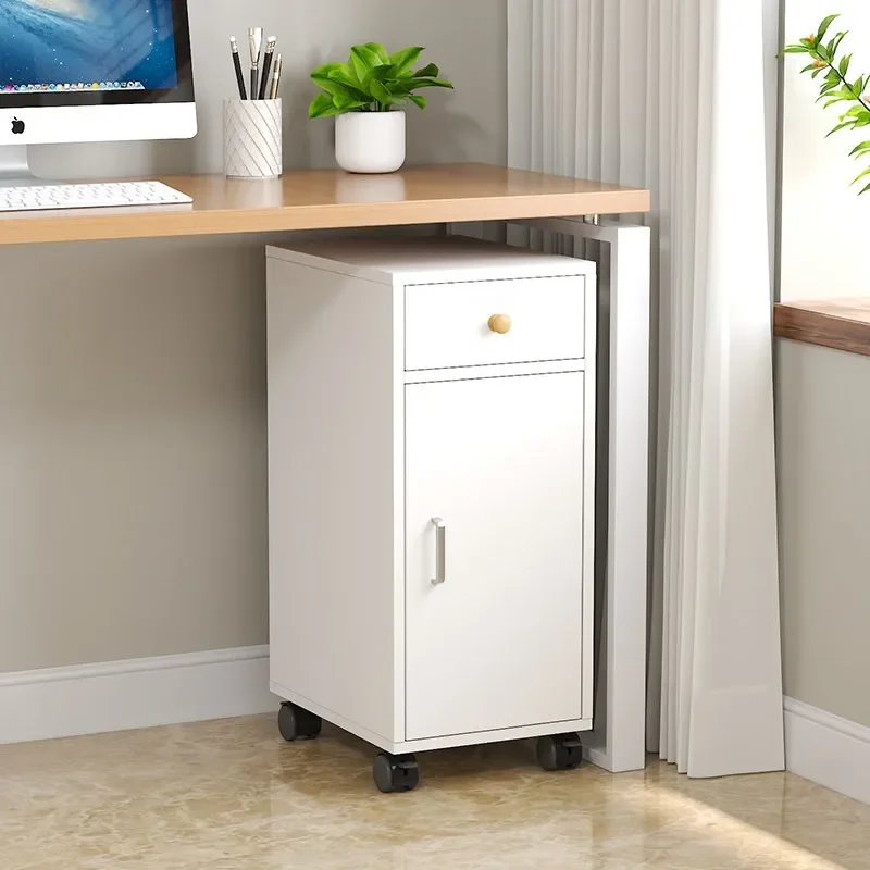 Desktop removable floor-to-ceiling with door, main cabinet, storage cabinet, desktop with lock, computer main rack, printer rack