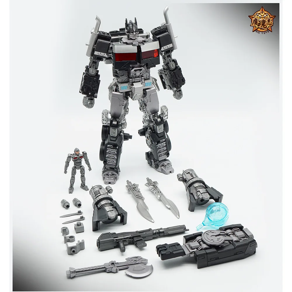 In Stock Transforming Toys MHM01B Movie OP Enlarged Improved Paint Dark Version Figure Model Action Figures Anime Figure