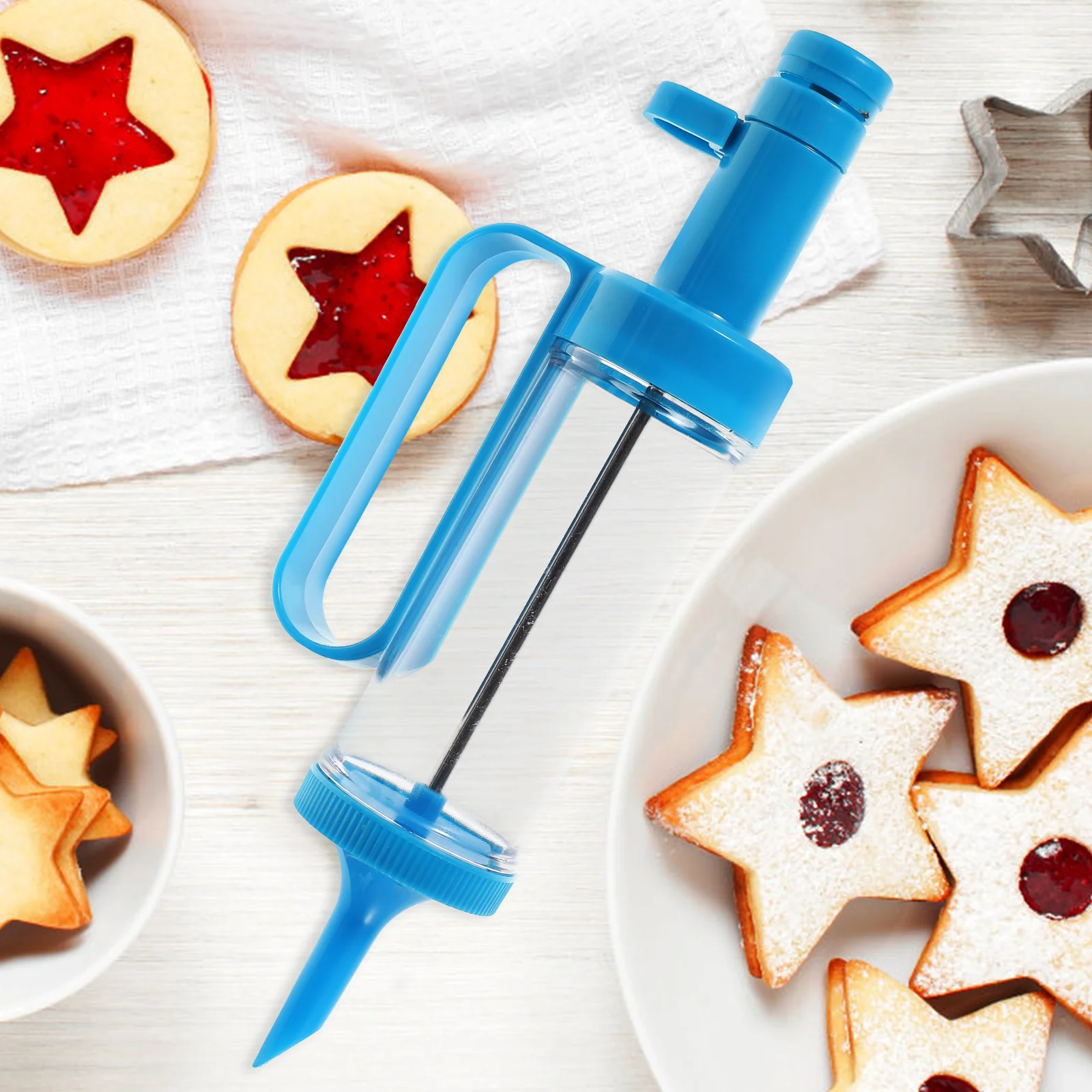 1 مجموعة 1 مجموعة كعكة الأنابيب عدة أداة الخبز ل كب كيك ملء حاقن كوكي تزيين العرض كريم الأنابيب صانع المطبخ الخبز #3