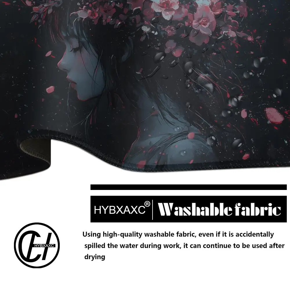 Alfombrilla de ratón más vendida de China, animación de flores y sirvientas, hermoso juego XXL, alfombrillas de ratón exclusivas, alfombrilla de ordenador para PC, decoración antideslizante